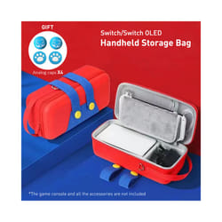 New Nintend Switch Storage Bag Mari Style Protective Carrying Case for Nintendo Switch OLED Game Accessories Gamer Gift - M