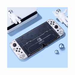 Transparent PC Hard Clear Crystal Shell Protector For Nintendo Switch Oled Joy-Con Controller TPU Soft Cover Protective - For ...