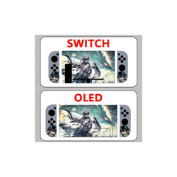 Honkai Star Rail Kafka Silver Wolf Imbibitor Lunae Silicon Soft Protective Cover Case TPU Soft Shell for Nintendo Switch - XQTD004, OLED