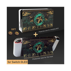 ) For Nintendo Switch Storage Bag  ZD Tears Of The Kingdom Hard Protective Case Shell Cover  For NS Switch OLED Game Accessories - D(SWITCH OLED