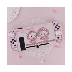 For Nintendo Switch Case OLED/NS/Lite Accessorie Gorgeous Mikko Animals Joycon Shell Base Bracket Bag For Switch Console - NS Shell