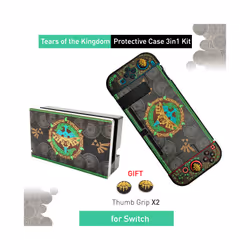 ) 2023 ZD Tears Storage Bag for Nintendo Switch OLED Protective Shell Cover Skin Carrying Case for NS Switch Game Accessories ...
