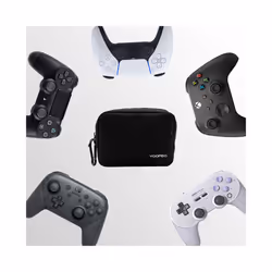 YOOPEO Gamepad Storage Box Protective Cover Portable Bag Carrying Case for PS5 PS4 Xbox One Switch Pro 8Bitdo Game Controller - Soft Bag
