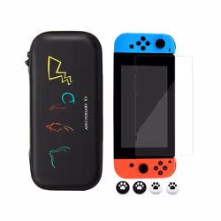 Nintend Switch Case Portable Waterproof Hard Protective Storage Bag for Nintendo Switch OLED Console & Game Accessories - Swi ...