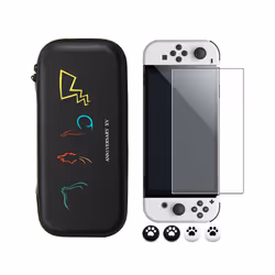 Nintend Switch Case Portable Waterproof Hard Protective Storage Bag for Nintendo Switch OLED Console & Game Accessories - Swi ...