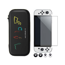 Nintend Switch Case Portable Waterproof Hard Protective Storage Bag for Nintendo Switch OLED Console & Game Accessories - Switch OLED Pack A