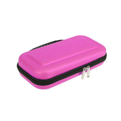 Portable Hard Shell Case for Nintend Switch Water-resistent EVA Carrying Storage Bag for Nitendo switch NS Console Accessories - Pink