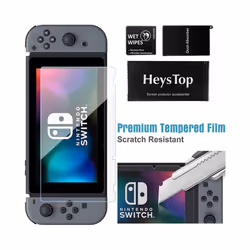HEYSTOP Switch Carrying Bag for Nintendo Switch Case with  9 in 1 Nintendo Switch Accessories Kit and 6 Pcs Thumb Grip - Ocean