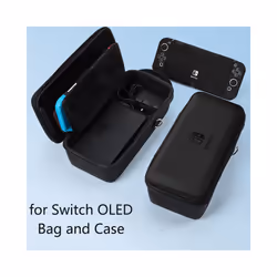 Switch OLED Handheld Storage Bag Portable PU Carrying Case Protective Travel Pouch for Nintendo Switch Console Game Accessori ...