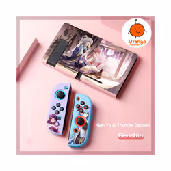 Soft Protective Cover For NS Switch/oled Genshin Anime Characters TPU Material Anti-slide Washable Anti-fall Decorative - Pin ...