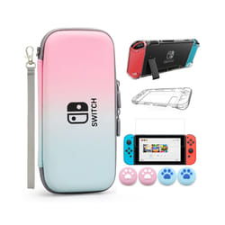 Carrying Case Storage Bag for Nintendo Switch OLED Travel Protective Case Hard Shell Cover Portable Pouch Switch Accessories - for Switch 01