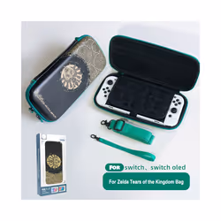 For Nintendo Switch Case Storage Bag for The Legend of Zelda Tears of the Kingdom Theme Switch Oled Game Hard Box Accessories ...