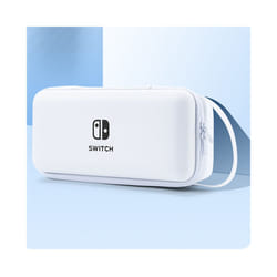 New Nintend Switch Handheld Storage Bag Portable Carrying Case Travel Pouch for Nintendo Switch Console Game Accessories - white