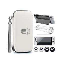 Carrying Case Storage Bag for Nintendo Switch OLED Travel Protective Case Hard Shell Cover Portable Pouch Switch Accessories - for Switch OLED 09
