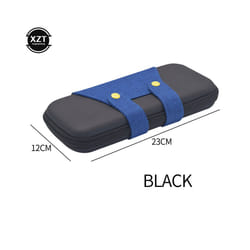 Carrying Bag for Nintendo Switch Console Kit Accessories EVA Storage Hard Case Bundle for Switch/Switch Lite Protect Cover - BLK for switch lite