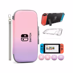 Carrying Case Storage Bag for Nintendo Switch OLED Travel Protective Case Hard Shell Cover Portable Pouch Switch Accessories  ...