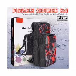 Portable Travel Carrying Case for Nintendo Switch, Durable Shoulder Storage Bag Fashion Backpack for Switch/Switch Lite - Bla ...