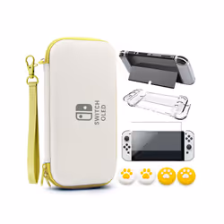 Carrying Case Storage Bag for Nintendo Switch OLED Travel Protective Case Hard Shell Cover Portable Pouch Switch Accessories ...