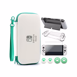 Carrying Case Storage Bag for Nintendo Switch OLED Travel Protective Case Hard Shell Cover Portable Pouch Switch Accessories ...