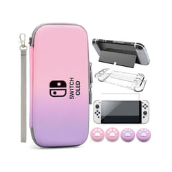 Carrying Case Storage Bag for Nintendo Switch OLED Travel Protective Case Hard Shell Cover Portable Pouch Switch Accessories - for Switch OLED 06