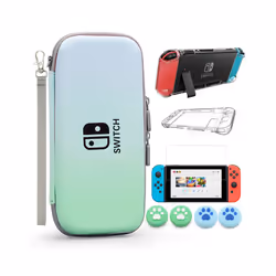 Carrying Case Storage Bag for Nintendo Switch OLED Travel Protective Case Hard Shell Cover Portable Pouch Switch Accessories  ...
