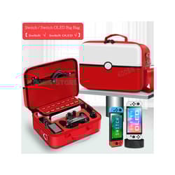 For Nintendo Switch OLED Accessories Carrying Case Switcholed Hard Shell Game Card Box Nintendo Switch Animal Crossing Theme - Style C Bag