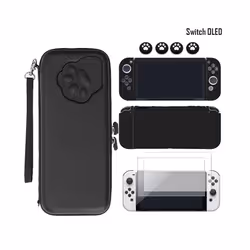 For Nintendo Switch OLED Paw Carry Case Bag Soft Protective Skin Cover For NintendoSwitch OLED Accessories Storage - Pack C