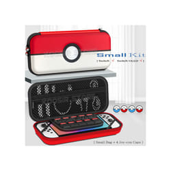For Nintendo Switch OLED Storage Carrying Case Nintendo Switch Zelda Tears of The Kingdom Theme Hard Cover Shell Shoulder - Small Bag 2