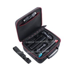 New Nintend Switch Deluxe Portable Protective Carry Case Travel Carrying Big Storage Bag for Nintendo Switch Console Accessories - Black