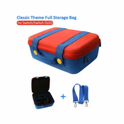 ) New Nintend Switch Storage Bag Mari Style Protective Carrying Case for Nintendo Switch OLED Game Accessories Gamer Gift - Q ...