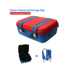 ) New Nintend Switch Storage Bag Mari Style Protective Carrying Case for Nintendo Switch OLED Game Accessories Gamer Gift - Q(Switch OLED