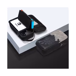 Large Capacity Storage Bag For Nintendo Switch Oled Game Themed Travel Carrying Pouch Protective Case TV Dock JoyCon Box - B0 ...