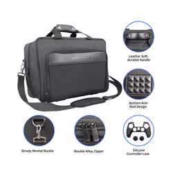 Storage Bag For PS5 Large Capacity Carrying Case Protective For PS5 Controller Protective ShoulderCover Storage Bag Case - For PS5 Storage Bag