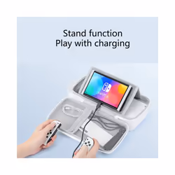 New Nintend Switch Handheld Storage Bag Portable Carrying Case Travel Pouch for Nintendo Switch Console Game Accessories - switch white set