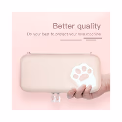 Cute Cat Carrying Case for Nintendo Switch Protective Case Cover Storage Bag for Switch OLED Travel Portable Pouch Accessories - Switch Oled Black