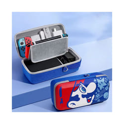 Large Capacity Storage Bag For Nintendo Switch Oled Game Themed Travel Carrying Pouch Protective Case TV Dock JoyCon Box - C01