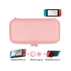 DATA FROG Carrying Case For Nintendo Switch Crystal Protective Case Portable Travel Storage Bag For Nintendo Switch Lite - For NS Switch 10