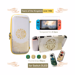 ) For Nintendo Switch OLED Storage Bag ZD Tears Of The Kingdom Protective Hard Case Shell Cover for NS Switch Game Accessorie ...