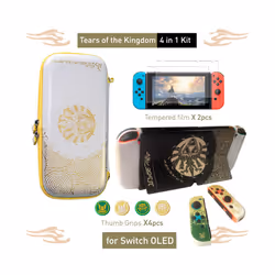 ) For Nintendo Switch OLED Storage Bag ZD Tears Of The Kingdom Protective Hard Case Shell Cover for NS Switch Game Accessorie ...