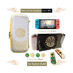 ) For Nintendo Switch OLED Storage Bag ZD Tears Of The Kingdom Protective Hard Case Shell Cover for NS Switch Game Accessories - B(SWITCH OLED