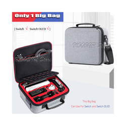 New Nintendoswitch Big Storage Pouch Cute Case Travel Suitcase Nitendo Console Shoulder Bag Tote Cover For funda Nintendo - Only Big Bag 7