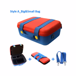 ) New Nintend Switch Storage Bag Mari Style Protective Carrying Case for Nintendo Switch OLED Game Accessories Gamer Gift - A ...
