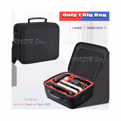 New Nintendoswitch Big Storage Pouch Cute Case Travel Suitcase Nitendo Console Shoulder Bag Tote Cover For funda Nintendo - O ...