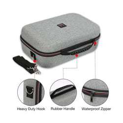 Carrying Storage Case Compatible with Nintendo Switch/Switch OLED Model, Switch Case with Protective Travel Carrying Bag - Grey