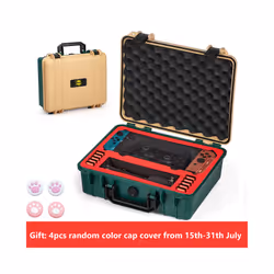 NS Portable Travel Waterproof Carrying Case for Nintendo Switch/OLED/Lite Accessories Deluxe Professional Hard Storage Cases  ...