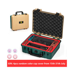 NS Portable Travel Waterproof Carrying Case for Nintendo Switch/OLED/Lite Accessories Deluxe Professional Hard Storage Cases - Color 1