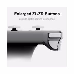 Skull & Co. GripCase Lite Protective Case Cover Shell with Replaceable Grips for Nintendo Switch Lite - Gray