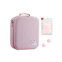 Cute Portable Hard Shell Case for Nintend Switch Nylon Carrying Storage Bag for Nintendo switch NS Console Accessories - 3 in1 Pack A