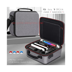 Game Console  Accessories Travel Carrying Case for Nintendo Switch OLED NS SwitchOLED Storage Pouch Shoulder Bag Game Cards - Big Bag B