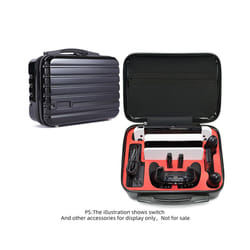 For Nintend Switch&OLED Case Explosion Proof Case Switch&OLED Bag Portable Waterproof Box Hard Shell Large Capacity Case - Black Red